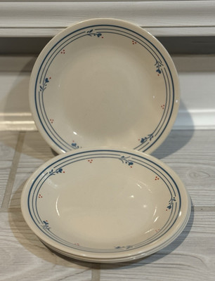 Vintage Corelle by Corning Salad Plates Set of 4 Country Violets Dessert Plates