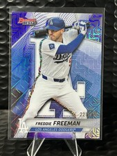 2025 Bowman Best Freddie Freeman Purple Mojo Refractor /250