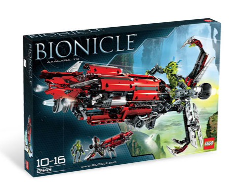 Lego 8943 Axalara T9 Bionicle 79% Incomplete Set no Box or Instructions 2008 Toy