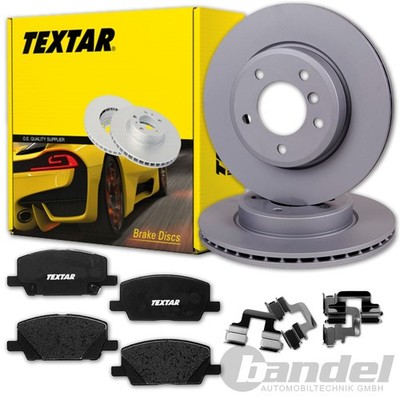 TEXTAR BREMSSCHEIBEN + BELÄGE VORNE passend für OPEL INSIGNIA B  ab Bj. 8/2020