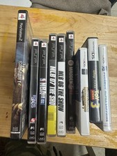 video game empty cases lot Nintendo 3ds PSP PS2