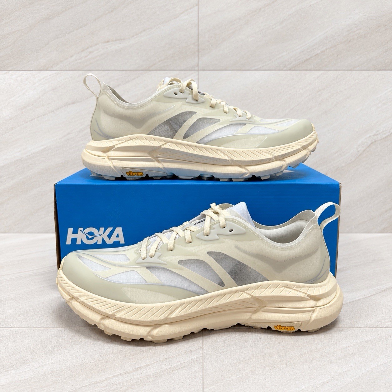Size 11 - Hoka Mafate Speed 4 Lite Mens All Terrain Trail Running Shoes Trainers