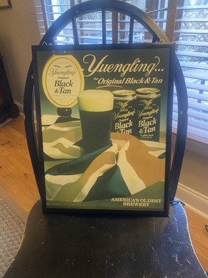 Yuengling Beer America s Oldest Brewery Original Black & Tan Lighted Beer Sign