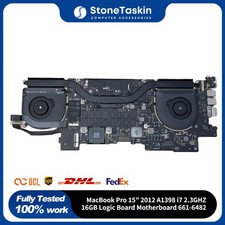 Apple MacBook Pro 15" 2012 A1398 i7 2.3GHZ 16GB Logic Board Motherboard 661-6482