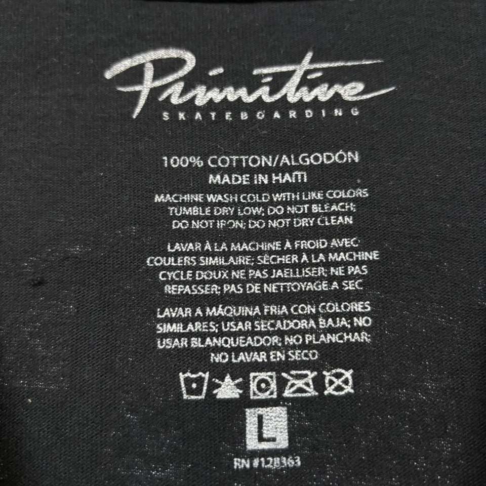 Camiseta Primitive Bueno Por Vida Viva México Tamanho Grande - Imagem 4 de 4