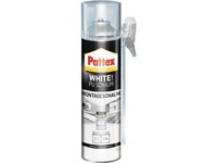 12Er Pack(Stk) Pattex PUW50 1K-Montageschaum White Line PUW50 500 Ml B2 Weiß Mit