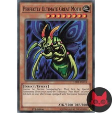 Yugioh Perfectly Ultimate Great Moth LED2-DE013 Common 1. Auflage NM