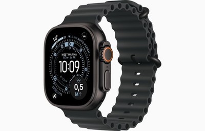 Apple Watch Ultra 5G 49mm Cassa Titanio Nero Cinturino Ocean