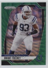 2024 Panini Prizm Green Wave Prizm Dwight Freeney #127 HOF 01w7
