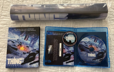 THE THING EXPANDED: CREATORVC BLU-RAY Disc, Slipcover, Patch and Poster Bundle