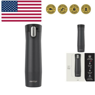 West Loop 3.0 Stainless Steel Insulated Travel Mug, Leak Proof with AutoSeal ...