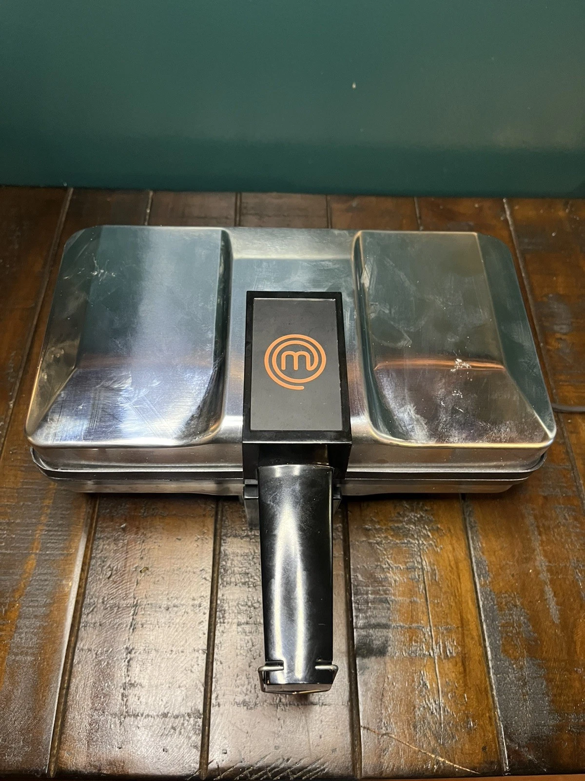 MasterChef Pizzelle Maker- Nonstick Cookie Baker Press Krumkake Baker - Tested