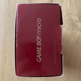 Nintendo Game Boy Micro Famicom 20th + Wrecking Crew Game GBA Very Good