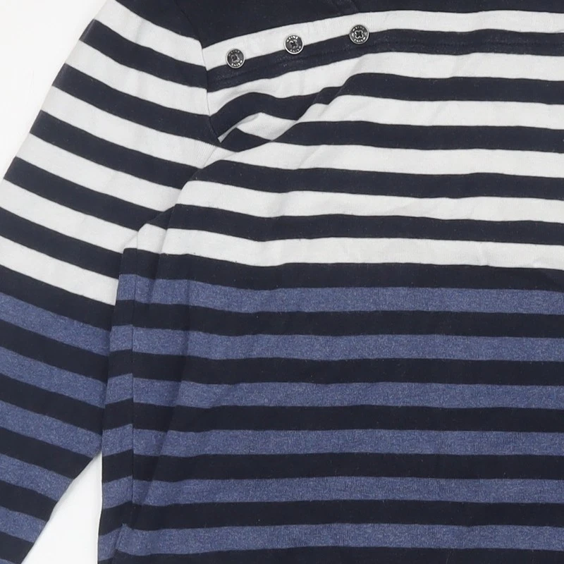 Maine New England Women's Striped Pullover Jumper, Size 16 - Image 4 of 4