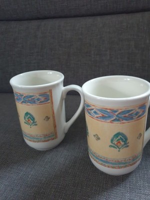 Churill, Ports of Call, Malang, Jeff Banks,  2 Becher 11 x 7,5 cm ,