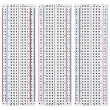 3 Set of Solderless Prototype Breadboard 830 Tie Points Breadboard