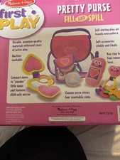 Melissa  Doug First Play Pretty Purse Fill and Spill Toy 18 Months AH11319