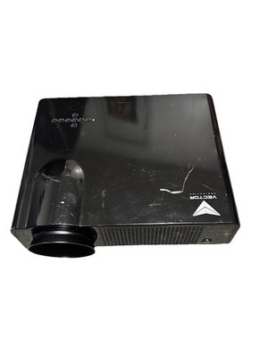 Vector Projection V760 LED Projector Works HDMI VGA USB Power Cord Included