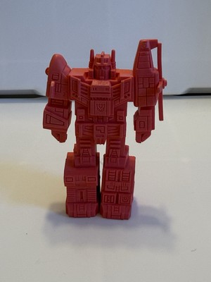 RARE Japanese Transformers BRUTICUS Keshi FORMS ROBO rubber DECOY Decepticon toy
