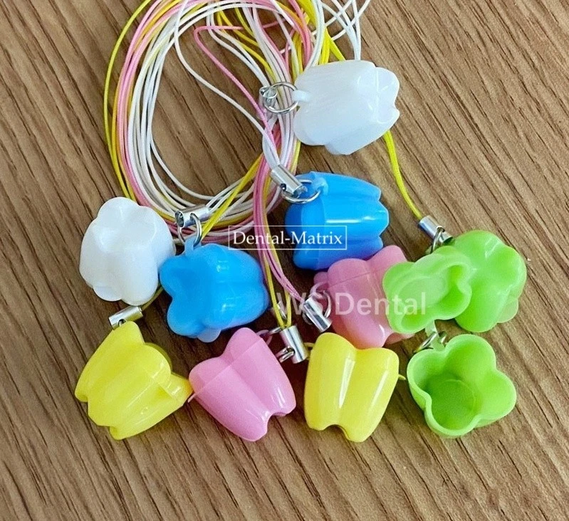 Mini caja de dientes de leche para niños cajas de dientes de hoja caduca soporte contenedor de recuerdos para niños Foto 4 de 4