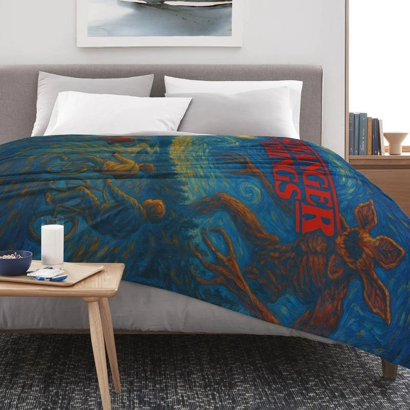 Blanket,Bicycle Scene,Soft Cozy Gift Perfect