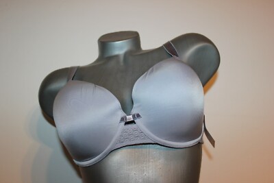 Triumph Underwired Bra ''Beauty Full Basics WP'' Size 85 D Bluish Grey Grey Padded 