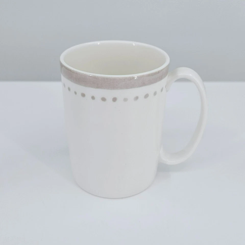 Caneca Kate Spade Lenox Collection Charlotte Street cinza leste 12 oz café chá cacau - Imagem 3 de 4