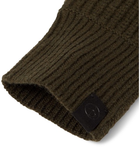 rag and bone Cashmere Ace Gloves - Green - Picture 2 of 2