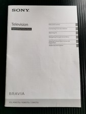 Sony Bravia Television Operating Instructions 4-586-685-12(1)