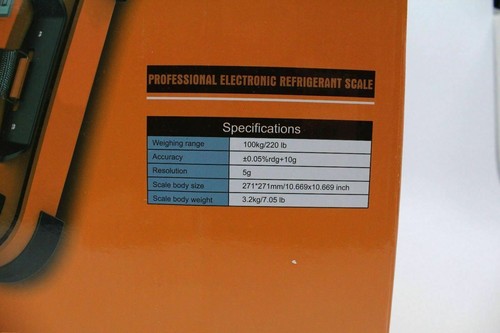 Wireless Refrigeration Charging Scale -100KG 5g Resolution - Carry Bag. - Picture 9 of 12