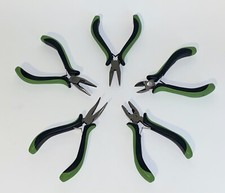 5 Pcs Set Jewellers Pliers 12 cm Jewellery Making Bending Wrapping Cutting Tools