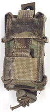 TYR Tactical Adjustable Happy Pistol Mag Pouch, Used Multicam