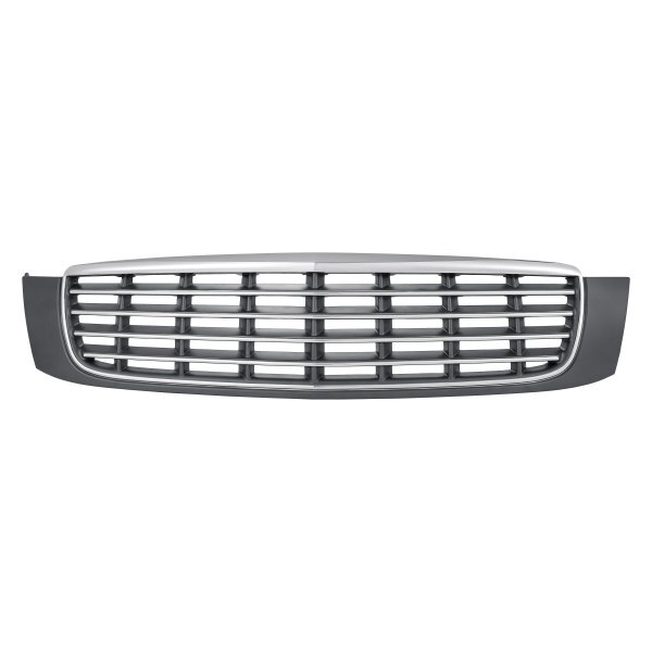New Grille For 20002005 Cadillac DeVille Chrome Shell with Painted