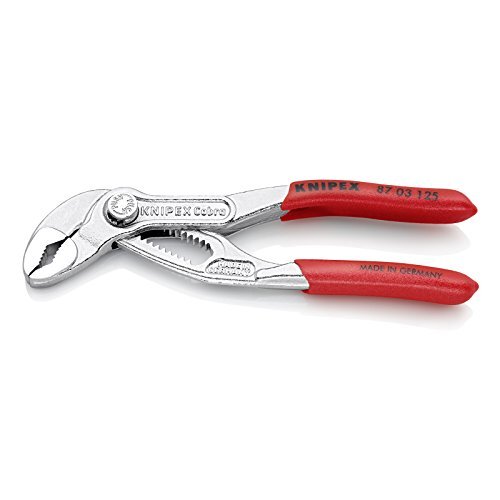 KNIPEX Cobra Pinza regolabile di nuova generazione per tubi e dadi (125 mm) 87 0