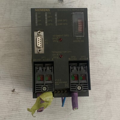 Siemens S7 1P 6ES7-972-0AB01-0XA0 Diagnostic Repeater PLC Module