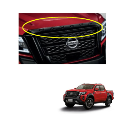 For Nissan Navara Pro-4X Pick Up 4x4 2021 22 Line Front Bonnet Hood Grille