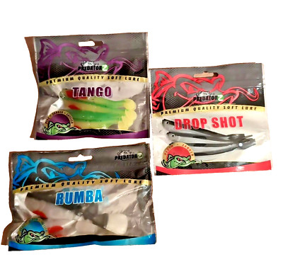 KOMPLETTES ANGELKÖDER STARTER KIT - Predator Z - 3 Packungen - Süßwasser Zander