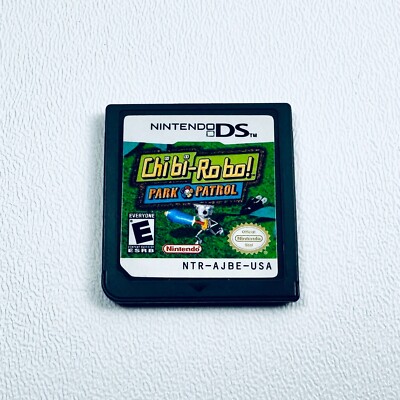 Chibi-Robo! Park Patrol Game (Nintendo DS) Cart Only Authentic Tested Working
