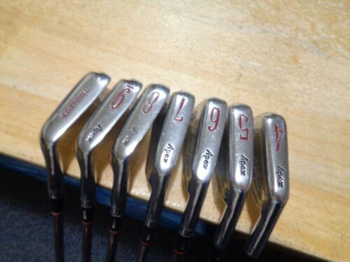 Vintage BEN HOGAN Apex 4-PW IRONS IRON Set Steel Apex X-Stiff & Stiff Flex - Picture 5 of 8