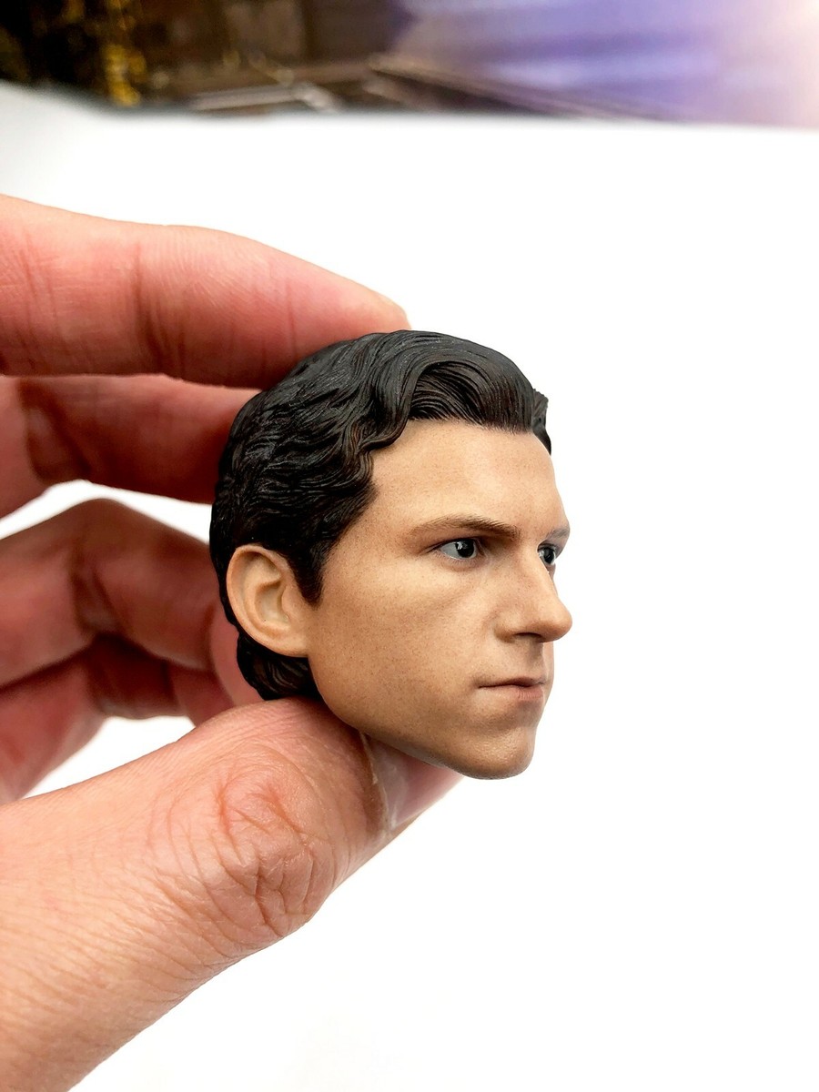 Head Sculpt Hot Toys HT MMS482 1/6 Iron Spider-Man Avengers
