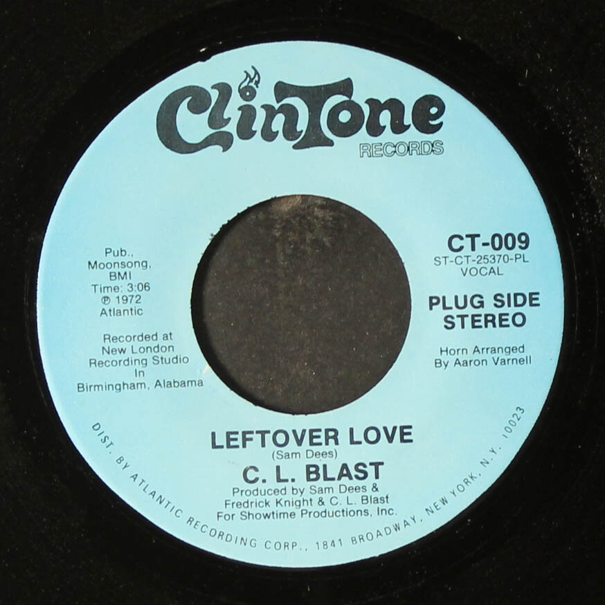 C.L. BLAST: leftover love / mono CLINTONE 7