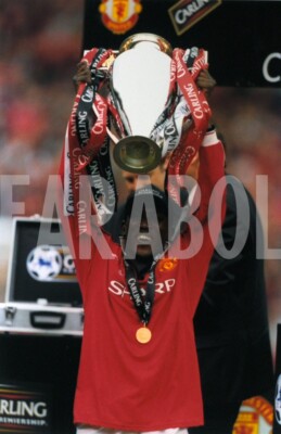 Altes Pressefoto Fußball Manchester United Yorke Premier League Druck 25x18 CM