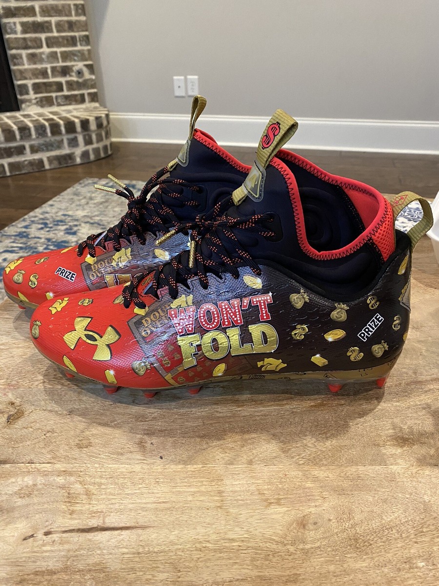 Under Armour UA Spotlight MC LE Jackpot Football Cleats Size  display picture 3