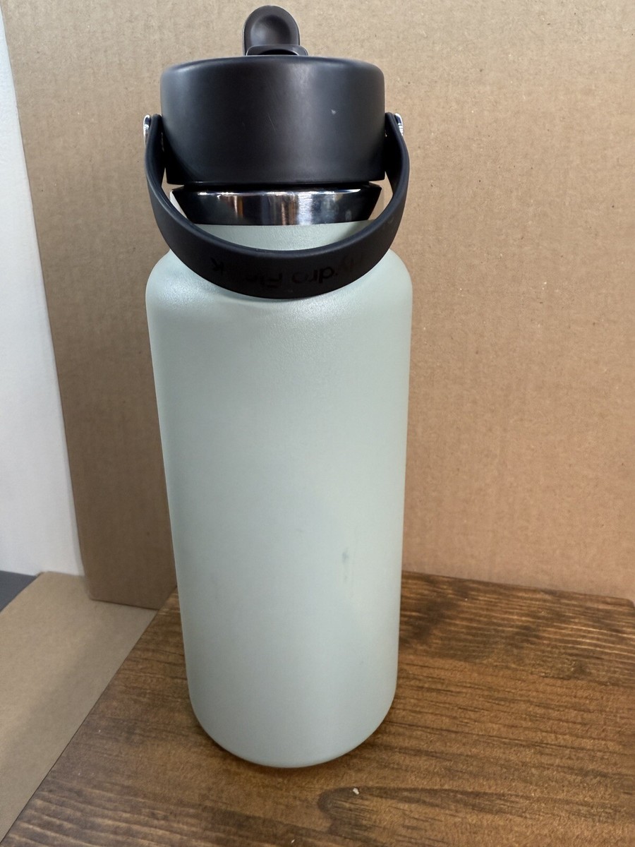 Hydro Flask Agave Green 32oz Wide Mouth Flex Cap With Straw