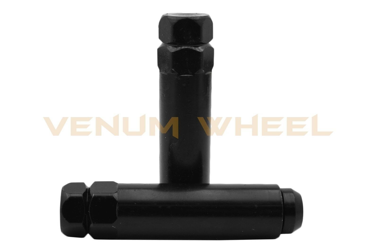 4 Pc Staggered Wheel Adapters 15MM & 20MM + 20 Black Spline Lug Nuts