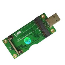 Mini PCI-E to USB Adapter With SIM 8PIN card Slot for WWAN/LTE Module