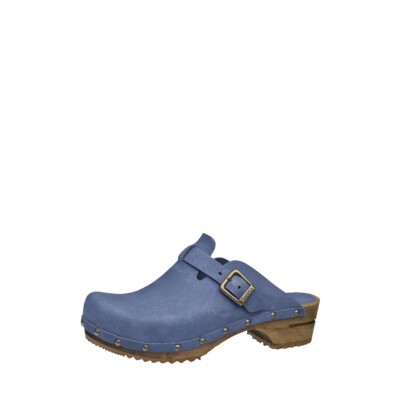 Sanita Wood Kristel Damen Clogs | Hausschuhe | Gartenschuhe | Geöltes Leder - NE