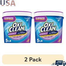 2 Pack Odor Blasters Stain Remover Powder Oxygen Laundry Booster 5 lb Cleaner US