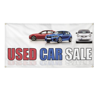 Vinyl Banner Multiple Sizes Used Car Sale Outdoor Advertising Printing B Outdoor