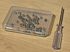 M.2 NVME SSD Screws Kit 50pcs Mounting Alloy Steel Phillips Drive Flat Head Set